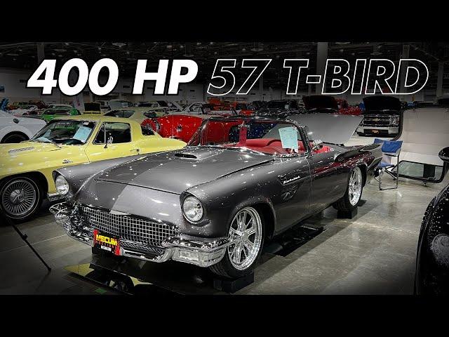 1957 Thunderbird Restomod: 400HP, Custom Interior, and $132K Sale