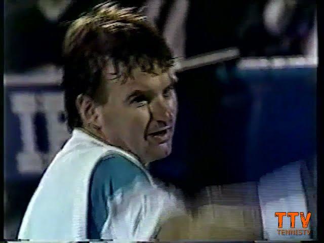 Jimmy Connors Disrespects Ivan Lendl  New York 1992