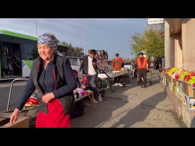 TOSHKENT IPADROM UZBEK BOZOR MARKET | Ipadrom Bek Baraka Abu Saxiy Market in Tashkent #uzbekistan