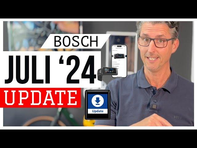 Neue  Funktionen BOSCH Smart System Update  | ECO+ | PURION  | RANGE CONTROL zur Eurobike 07.2024