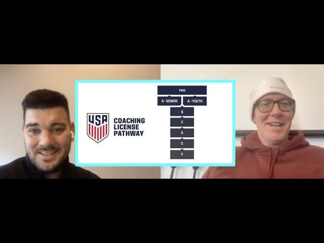 USSF SOCCER COACHING LICENSES | Colton Bly #CoachesCornerChats S2E12