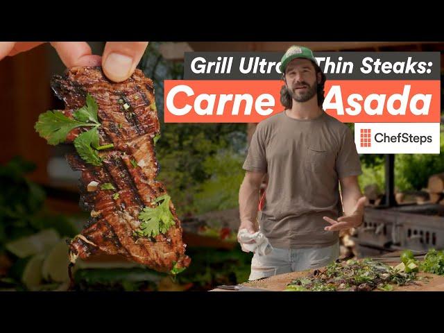 How to Transform Tough Cuts into Ultra Thin Steaks: Carne Asada