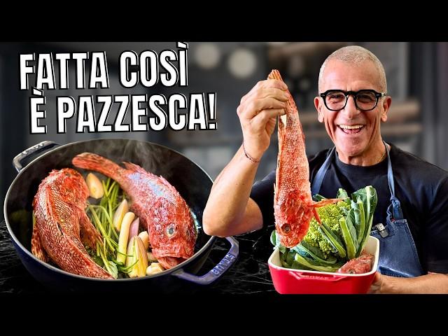 PASTA ALLO SCORFANO come la fa MAMMA FIORELLA! ️ Ricetta di Chef Max Mariola