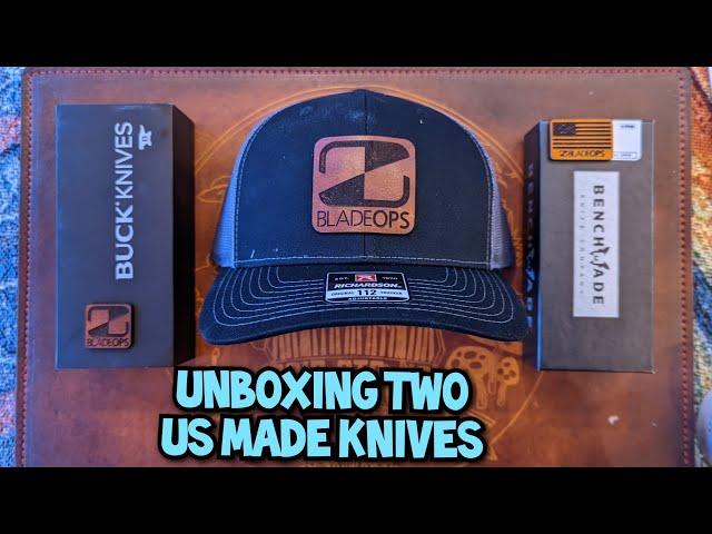 Unboxing Two US Made Knives From @bladeops