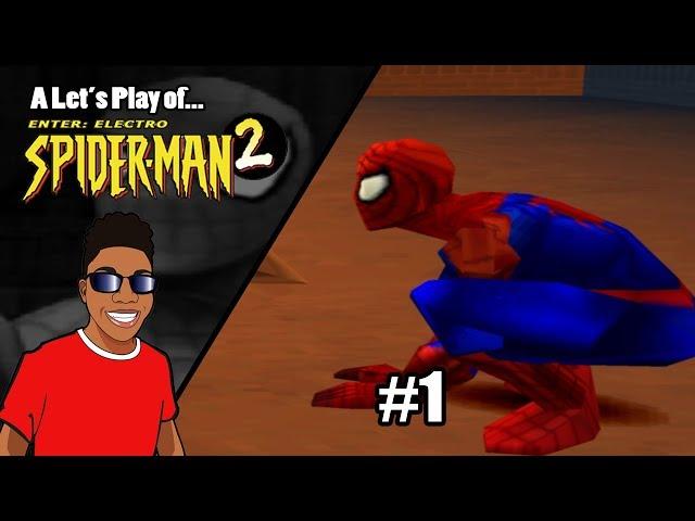 THE WEB SLINGER RETURNS!! | AffroShow's Let's Play | Spider-Man 2 PS1 | Part 1