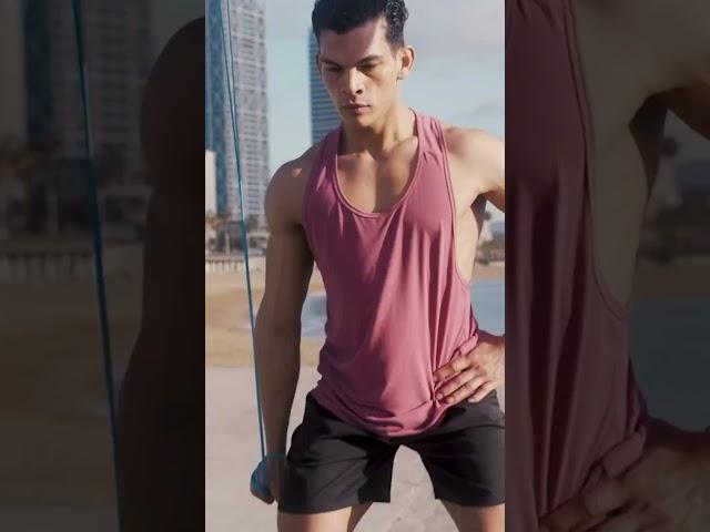 迪卡儂健身彈力繩，一條在手隨時練
