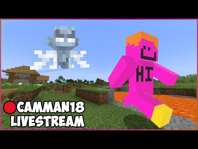 Minecraft But A Random Mob Spawns Every 10 Seconds... camman18 Full Twitch VOD