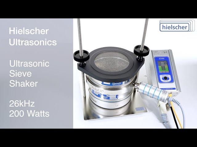 Ultrasonic Sieve Shaker - Hielscher Ultrasonics