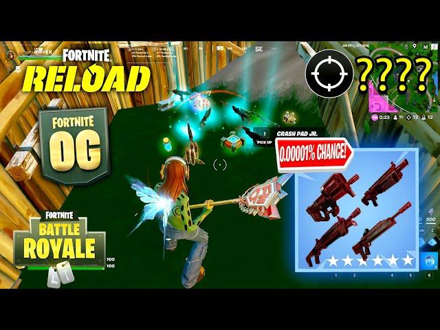 So I Found Every EXOTIC Gun in OG Fortnite Reload.... | High Kill Gameplay | Keyboard & Mouse