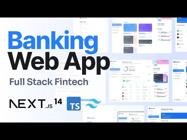 Build and Deploy a Banking App with Finance Management Dashboard Using Next.js 14