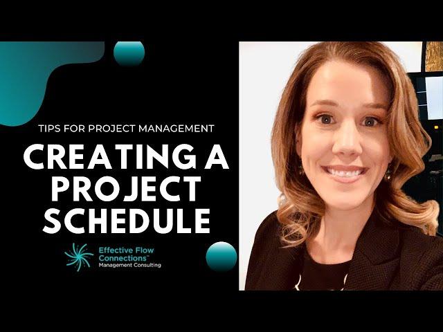 Creating A Project Schedule In Smartsheet | Tips For Project Management