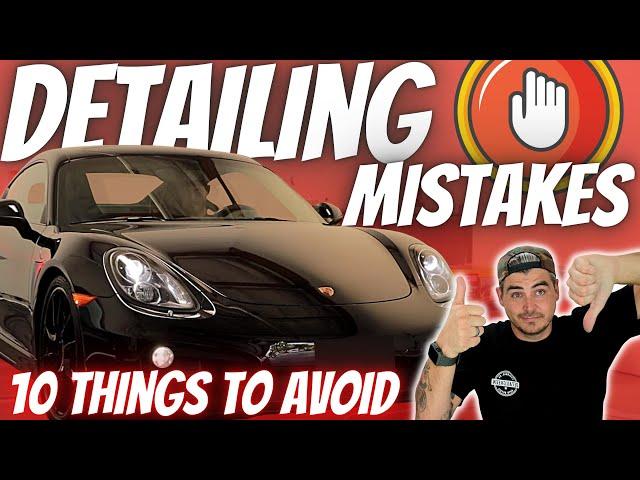 HOW NOT TO WASH YOUR CAR | Car Wash Mistakes to Avoid | Car Detailing