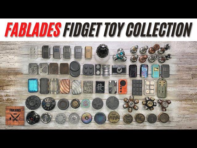 EPIC Fidget Toys Collection July 2021. Fablades Collection Overview