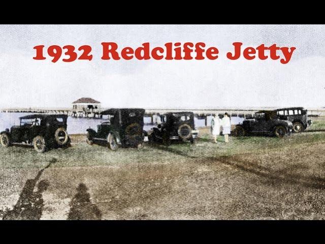 1932 Redcliffe Jetty with cars