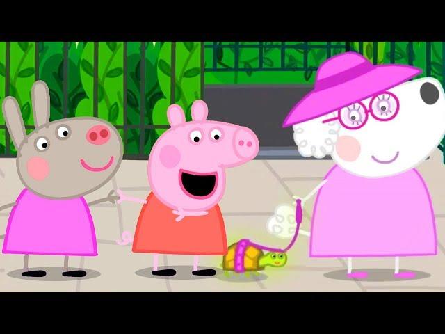 Peppa Pig's Holiday in Paris with Delphine Donkey | Peppa Pig Official Family Kids Cartoon