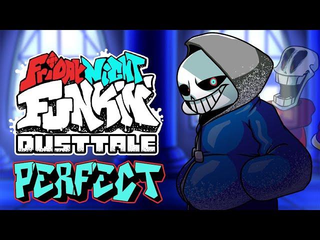 Friday Night Funkin' - Perfect Combo - DUSTTALE Mod (REMASTERED) + Cutscenes & Extras [HARD]