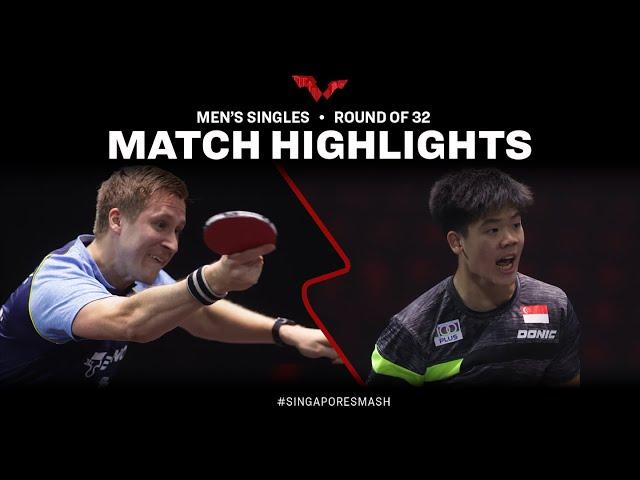 Quek Izaac vs Mattias Falck | MS R32 | Singapore Smash 2023