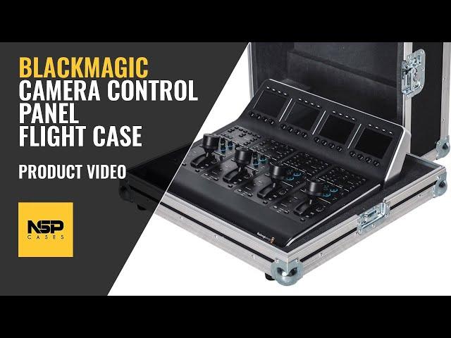 Blackmagic ATEM Camera Controller Flight Case | NSP Cases