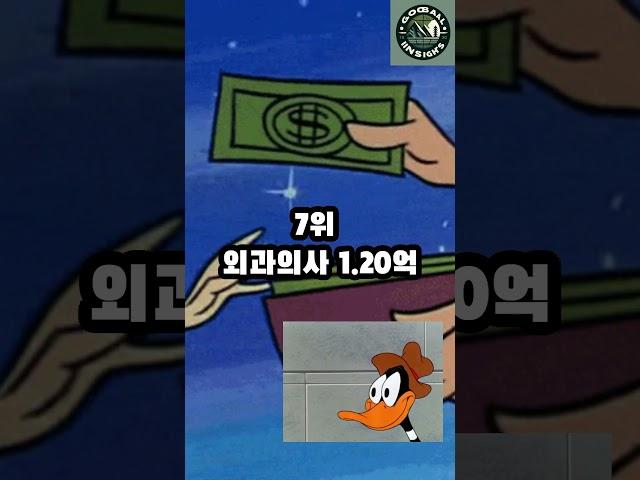 한국에서 연봉 높은 직업 Top 10