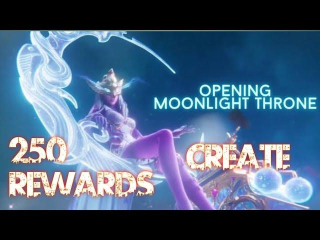 Moonlight Throne || Moondrop  Eterna set || cover & glider full upgraded M-249 free METERIALS