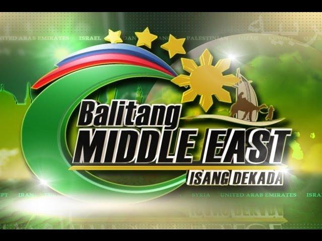 [FULL EPISODE] Balitang Middle East   Aug  11, 2013