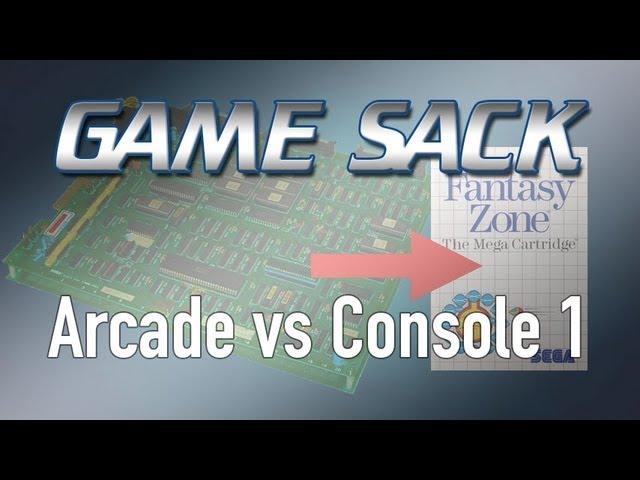 Arcade vs Console 1 - Game Sack