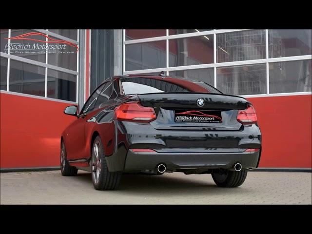 Friedrich Motorsport Sportauspuff BMW 220i F22 F23 220i mit OPF - 76mm catback system