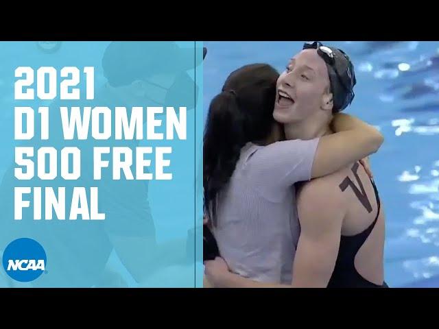 Women's 500 Freestyle Final | 2021 NCAA Swimming Championships