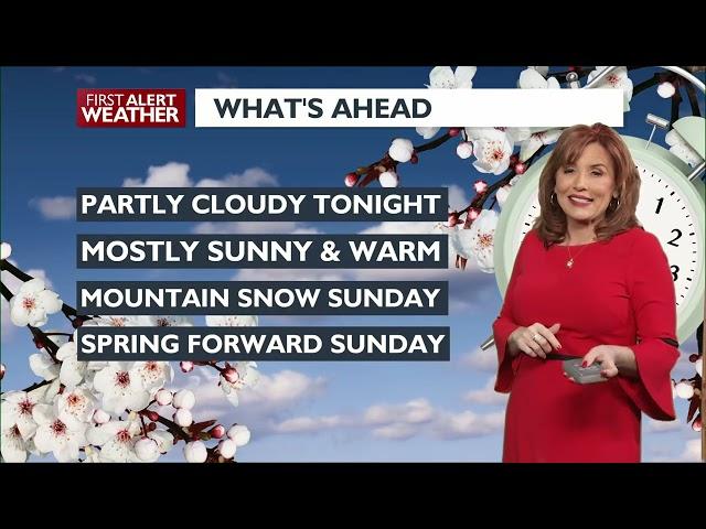 First Alert Weather Friday Evening