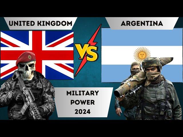 UK vs Argentina Military Power Comparison 2024 | Argentina vs United Kingdom Military Comparison