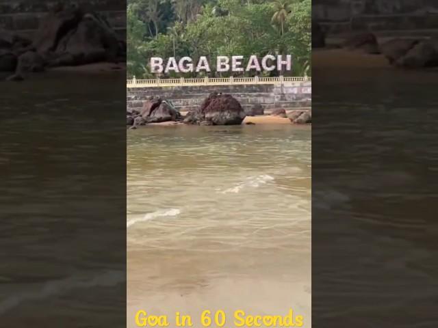 Goa Baga Beach #NightPartyBaga #Goa #GoaTrain #GoaVideo #Shorts