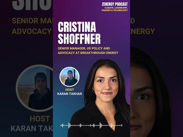 Cristina Shoffner | Senior Manager, US Policy and Advocacy, Breakthrough Energy