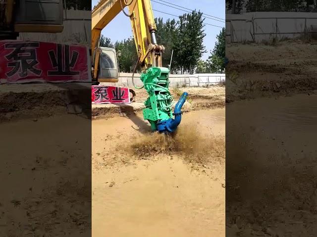 . #Engineering machinery  #River dredging pump  #Excavator  #Excavator accessories