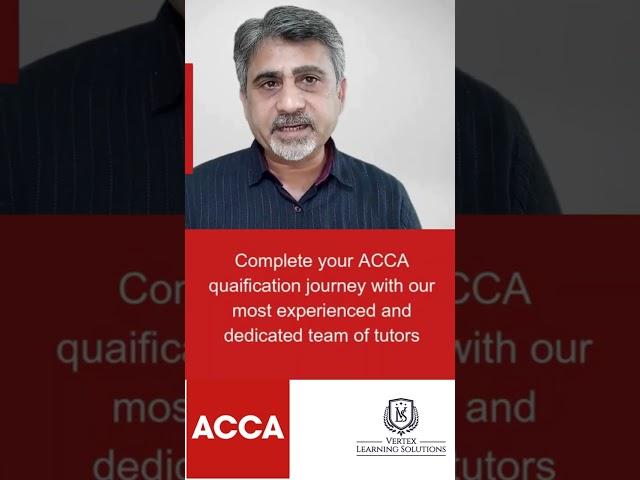 Pass ACCA Exam With #Vertex