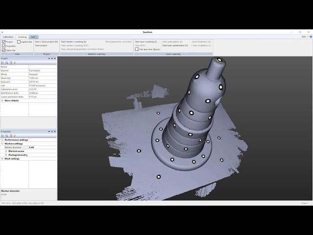 3D scanning of a colorful toy with Scanform 3D scanner