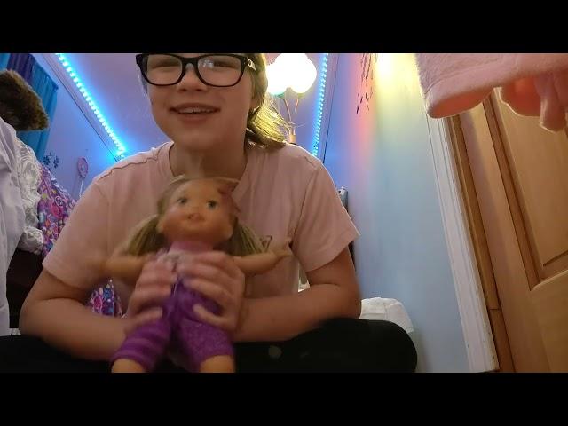 part 2 of fixing my baby dolls hair