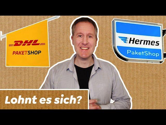 Was verdienen Paketshops von DHL und Hermes?