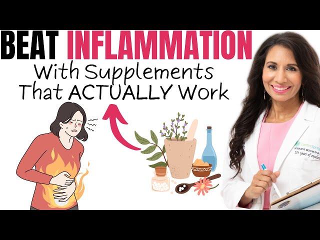 Top Anti-Inflammatory Supplements: How to REDUCE INFLAMMATION and Boost Your Health | Dr. Taz