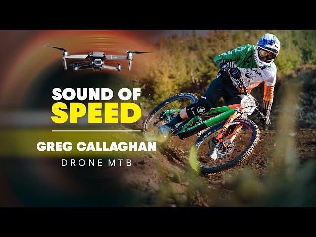 Drone MTB On Irish Enduro Trails w/ Greg Callaghan | Sound Of Speed