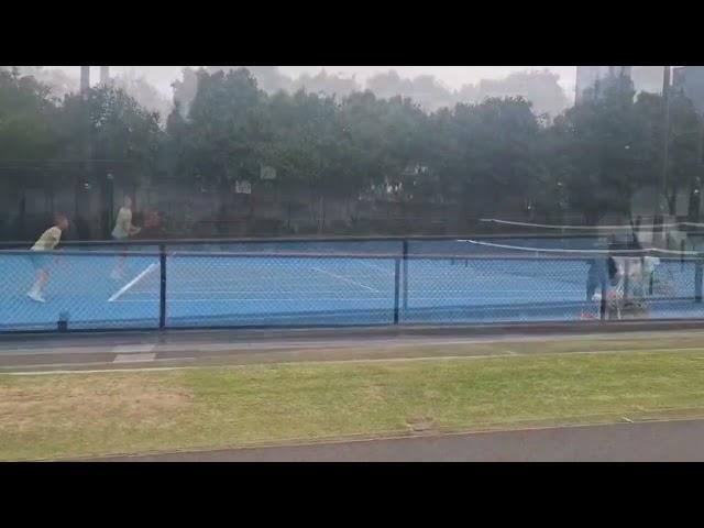 Melbourne park final