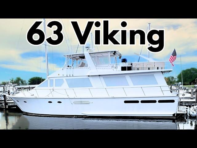 Comfortable Live-aboard | 63 Viking Gulf Star Motor Yacht 1988  | Harbor Yacht Tours