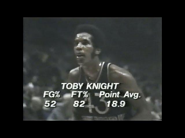 Toby Knight (27pts/3blks) vs. Bullets (1980)