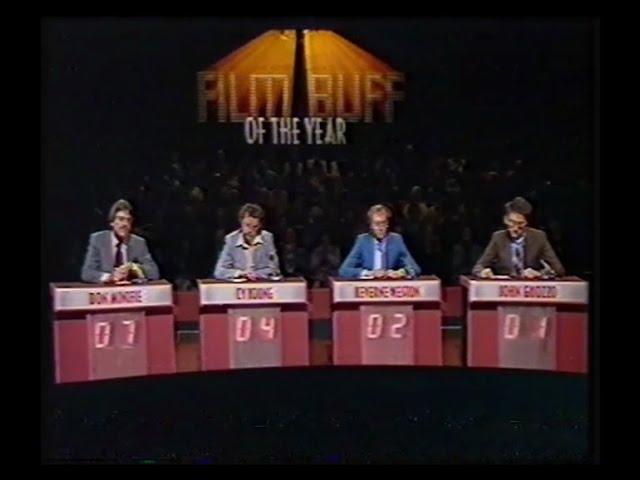 BBC2 - Film Buff Of The Year - 1983