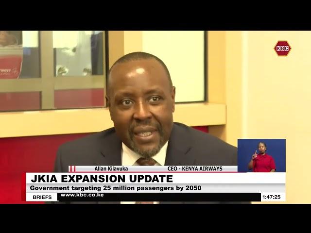 JKIA Expansion ongoing :Government targeting 25 million passengers by 2050