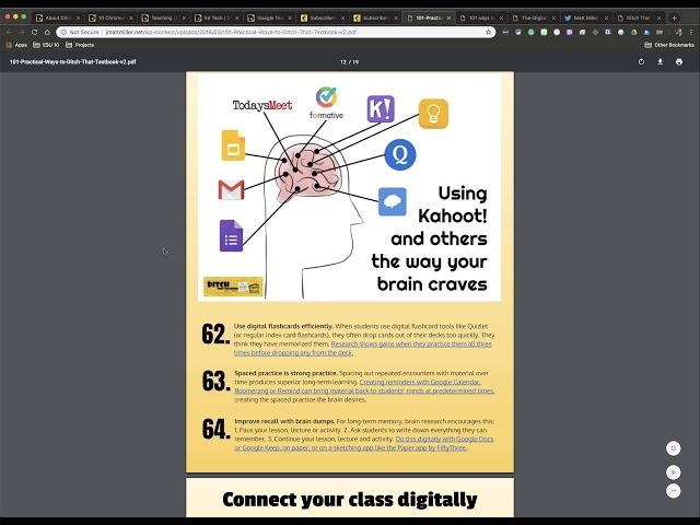 EdTech Tips & Tools: Ditch that Textbook