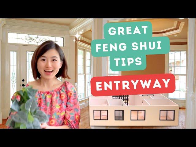 Great Feng Shui Tips for Entryway |  Mirror Placement 🪞Lucky Plants🪴Lighting