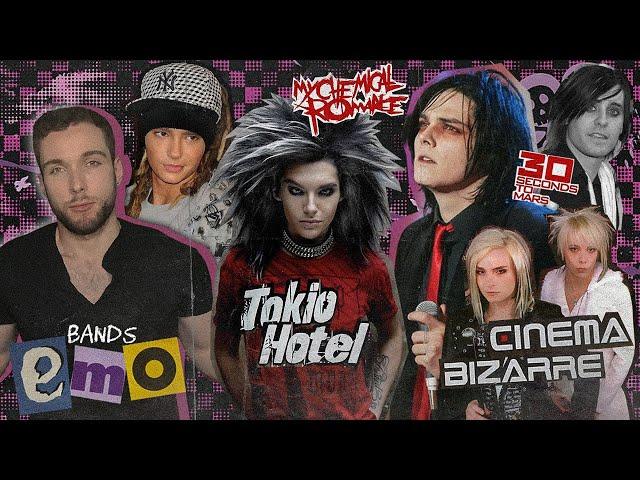 The Death of Emo Bands (MCR, Tokio Hotel, Cinema Bizarre)