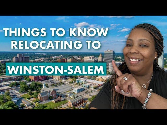 EVERYTHING You Need To Know About LIVING and RELOCATING To WINSTON SALEM!