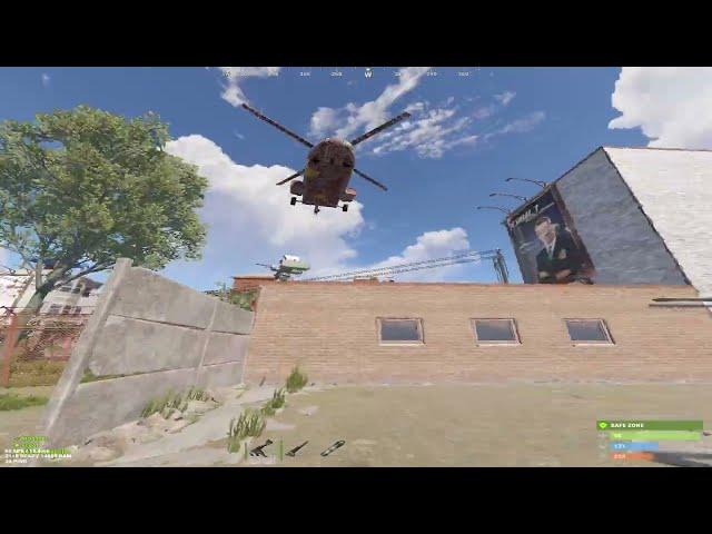 how to get a free scrap helicopter on 900 pop rust server