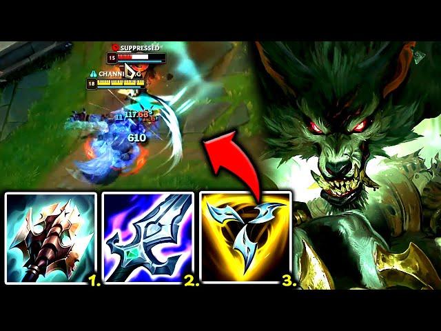 WARWICK TOP IS A BEAST OF A TOPLANER (VERY HIGH WINRATE) - S14 Warwick TOP Gameplay Guide